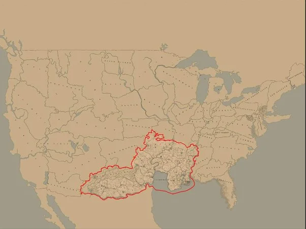 where does red dead redemption 2 take place